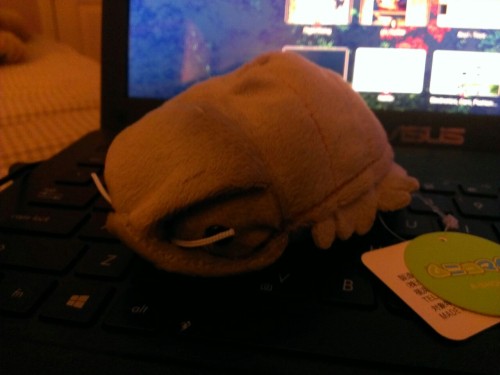 I have obtained one isopod plush