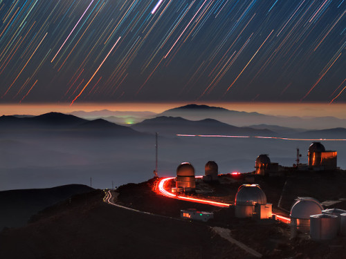 Star trails over La SillaCredit: ESO/B. Tafreshi/ C.Madsen