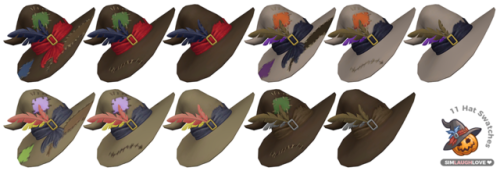 simlaughlove: Patchy’s Accessories (Hat &amp; Kerchief) - I saw a request by @grilledchees