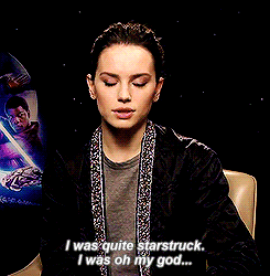 Iheartdaisyridley:  Were You More Starstruck When You Met Tamal Ray From The Great