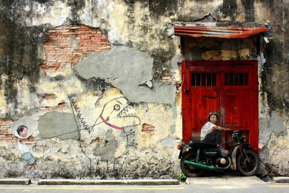enlacasaradio:  10 ejemplos de arte callejero, incluye Banksy.
