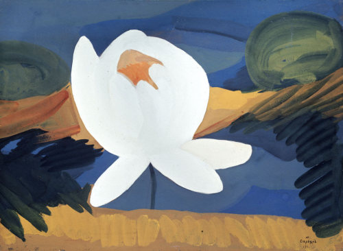 amare-habeo: Martiros Saryan ( Armenian, 1880-1972) Lotus, 1911 via  letsolgasidorova