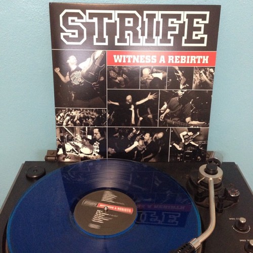 vinylfy:  Sunday morning jams: @Strife_LA - Witness A Rebirth #vinyl #vinilo #record #records #recordcollector #recordcollection #lp #vinylcollector #vinylcollection #vinyligclub #vinyladdict #vinyljunkie #music  #vinylcollectionpost #strife #hardcore