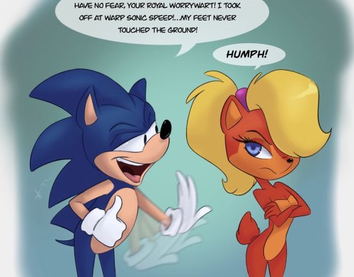 My contributing panel to @AWDtwit ‘s #SonicArchieReDraw I had fun drawing this and I’m on board if 