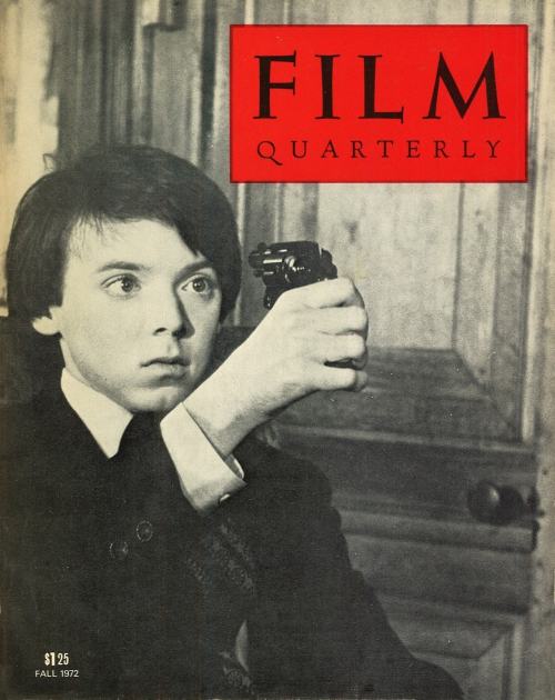  Bud Cort in ‘Harold and Maude’, Film Quarterly, 1972.