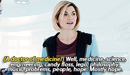 jessequick:the thirteenth doctor in every episode → the tsuranga conundrum
