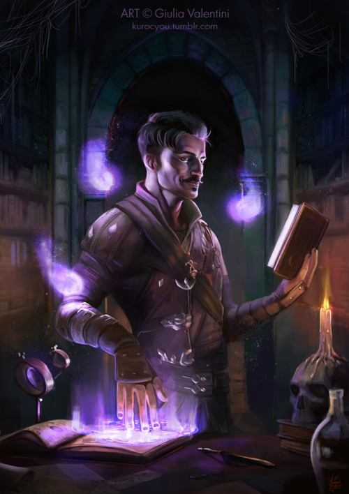 kurogoesinthedas:It’s magic, baby Finally I can publish this :D The Dorian piece I was working on 