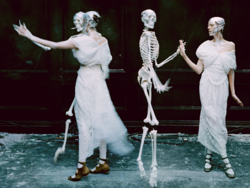 mashamorevna:Agyness Dean in “Spooky” by Tim Walker for LOVE Magazine (Spring/Summer 2015)