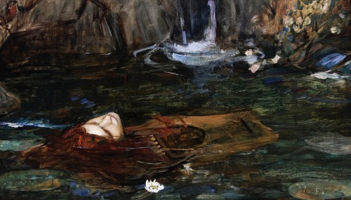 hsynozpercin: John William Waterhouse-OrpheusJohn William Waterhouse-The Lady of Shalott-1888