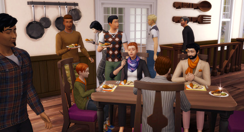 Happy Thanksgiving! (Harvestfest) The day went very well and was not a chaotic hot mess at all, ruin