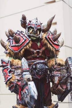 kamikame-cosplay:  Amazing Warcraft Orc by
