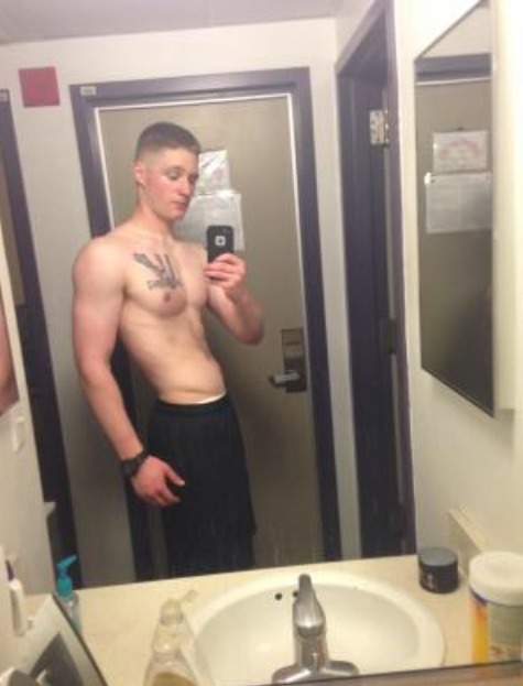 militaryboysunleashed:  19 year old marine 