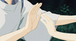 kikisdeliveryservices:  Faceless bodies → Spirited Away       