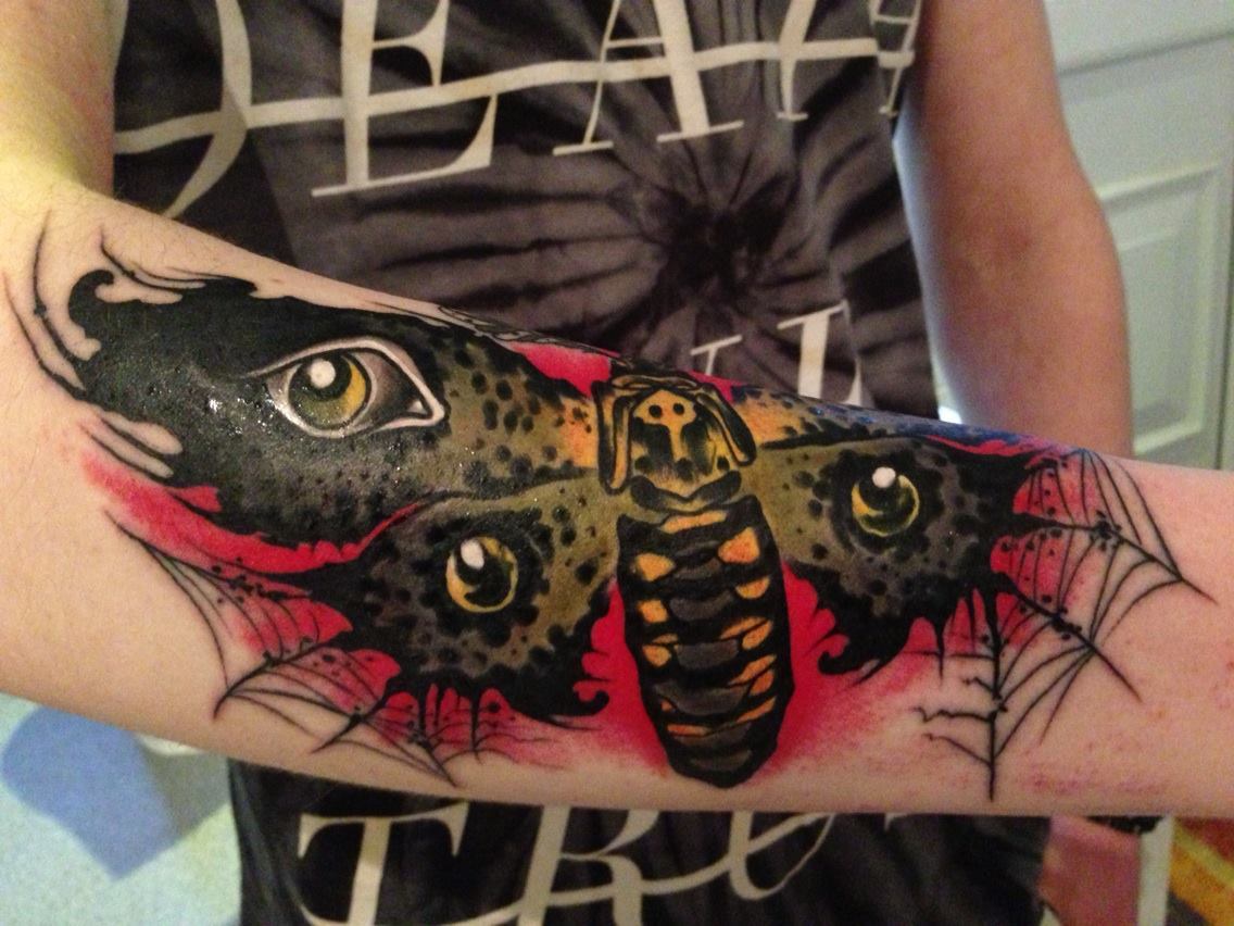 1337tattoos:  An hour after it was finished, photo taken about 4 months ago submitted