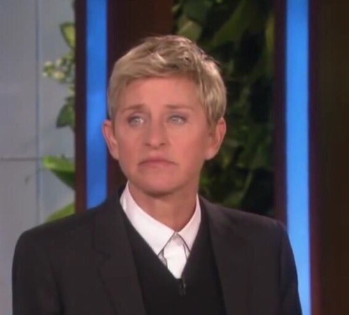 lord-voldetit:ELLEN’S FACE IS EVERY LESBIAN