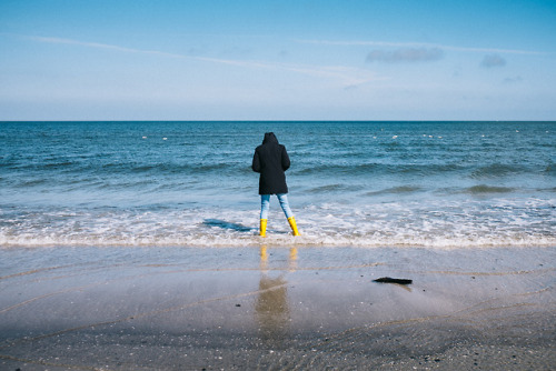 Checking the wwwave | Darß, Germany, April 2018