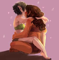 mindofjen:  see i can relate to Hawke because I too want to sit around in my underwear making out with super cute girls  