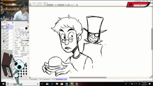 ripdays:  Screenshots from the live! Here it’s already 1am, I need to sleep