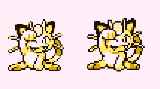 cort3d:Meowth’s RB sprite in 3D