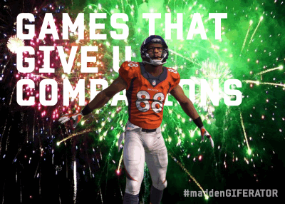 thegamerslegacy:my contribution to the gaming community w/ madden giferator.