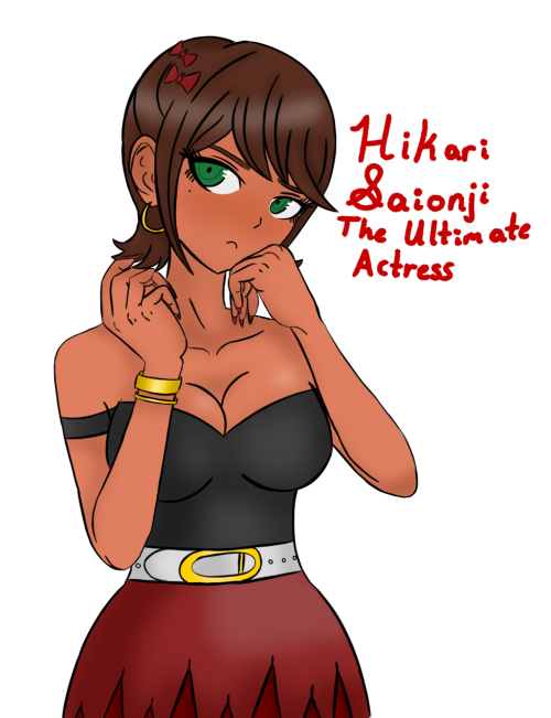 More Danganronpa Next Gens ( Possibly For The New AU Winks With Both Eyes ) !! Hikari, The Ultimate Actress