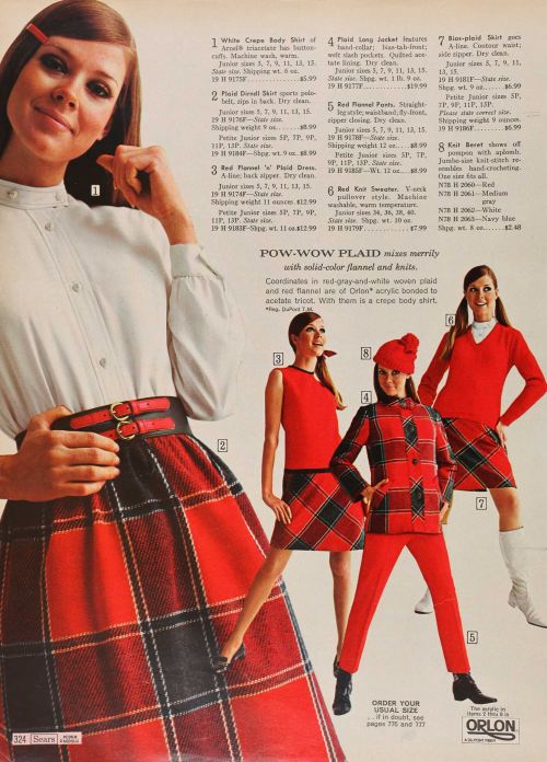 Terry Reno in Sears catalog, 1960s.