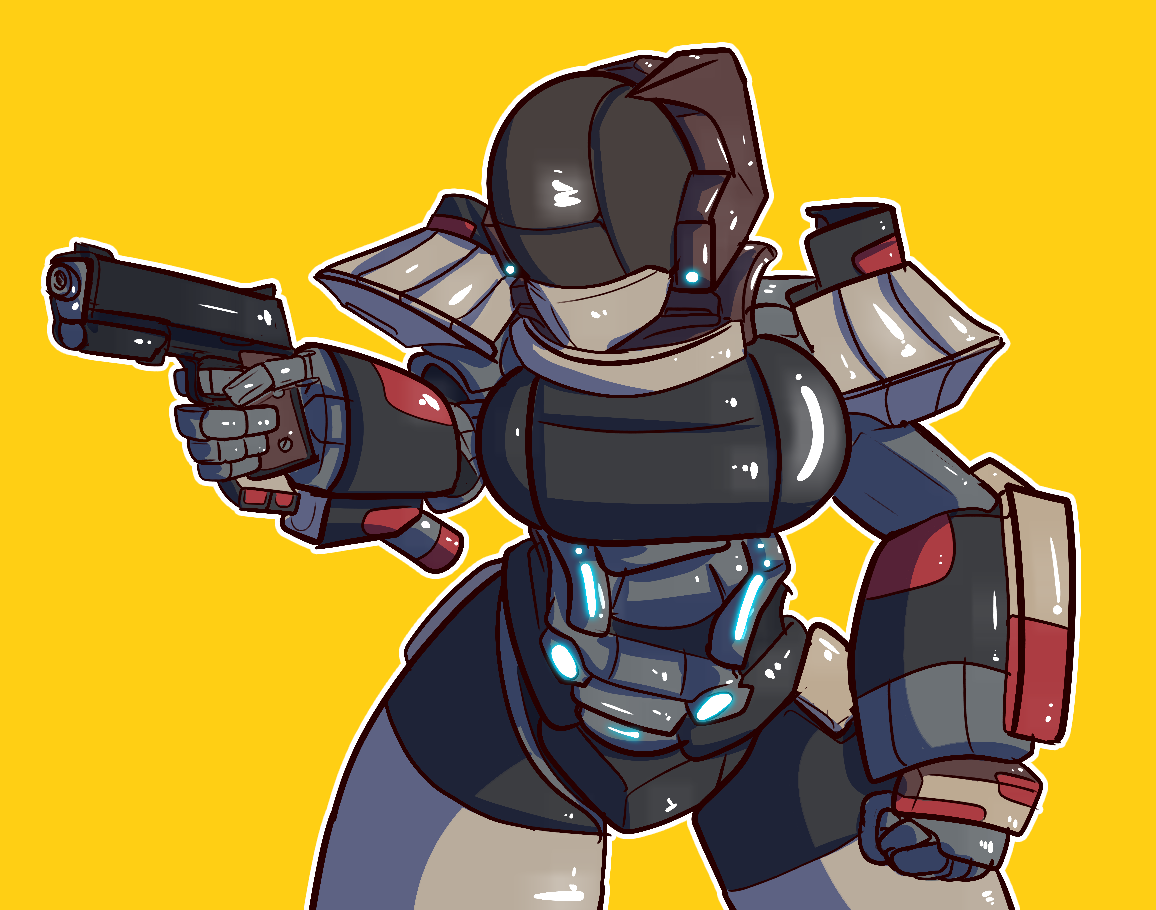 Finally, I can be a big titted robot! God bless modders.