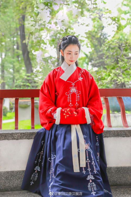 hanfugallery:Traditional Chinese hanfu by 重回汉唐