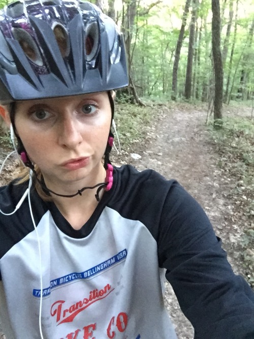 redheadrunner92: Went mountain biking yesterday, got told I should race by 5 different people, went 