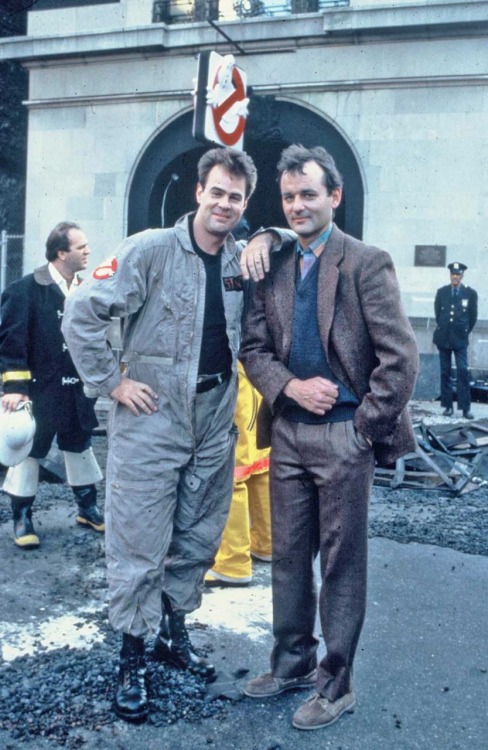 80slove:Dan & Bill on set