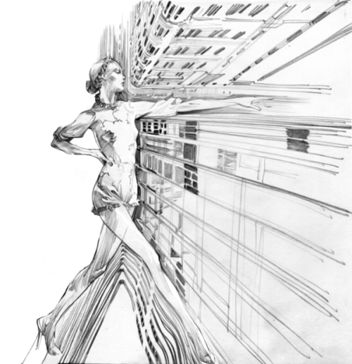 jedavu:  Amazing illustrations by Shanghai, China based artist Zhang Weber. 