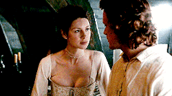henricavyll: Jamie ♥ Claire’s Wedding Moments [2/3]  “Don’t be afraid. There’s the two of us now.”  