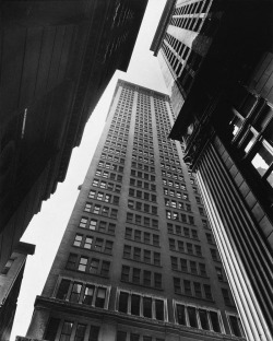 Inritus:  Canyon, Broadway And Exchange Place, 1936. Photographed By Berenice Abbott.