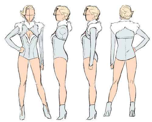 shoomlah:  kristaferanka:  I thought it’d be interesting, so I went and found all the emma frost redesigns i could that i’ve done. I’m sure there are more, but I don’t know where they are.it’s funny that only one of these is actually official