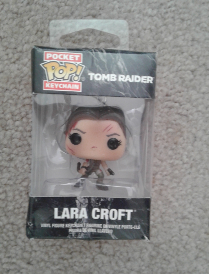 Porte-cles - Tomb Raider - Pop Lara Croft - GAMING