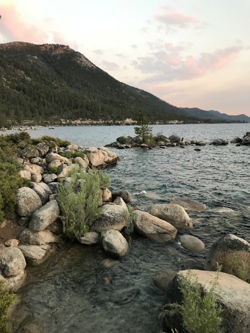 Lake TahoeNevada, July 2018After leaving Yosemite we spent the night at Lake Tahoe! So beautiful!&co