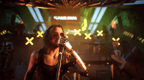 It Takes A Living Legend To Properly Portray The Best Rockerboy In The Cyberpunk Universe. This Legend