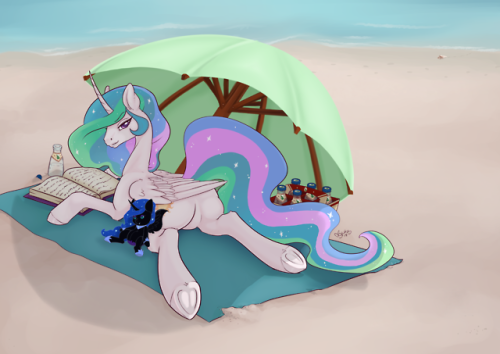 Porn photo SFW edit of Celestia having a relaxing day