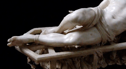 cressus:       No one before Bernini had managed to make marble so carnal. In his nimble hands it would flatter and stream, quiver and sweat. His figures weep and shout, their torses twist and run, and arch themselves in spasms of intense sensation.