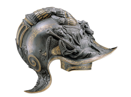 Helmet (Burgonet) of Holy Roman Emperor Charles V by Filippo and Francesco Negroli ,1545&n