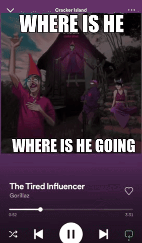Please I Need Gorillaz Content