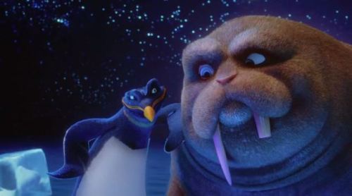 this is it, lads.the most uncomfortable animated penguin to ever exist. i hate it so much