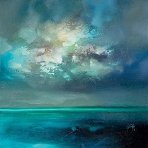 Scott Naismith (Scottish, b. 1978, South Lanarkshire, Scotland) - Isle of Skye Emerges  Paintings: O