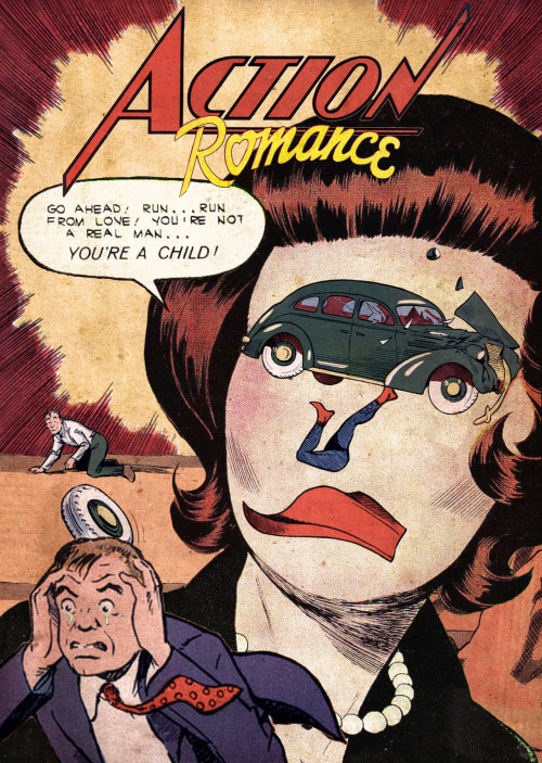 dread-pirate-rob:  samplerman:  Action Romance   I read that as “Van” at first, and it made it so much better…