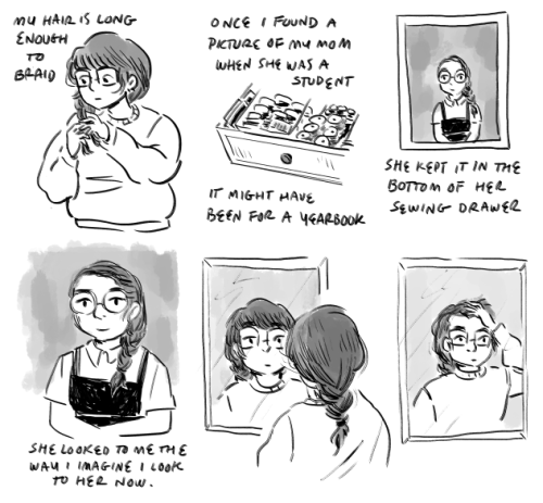 Two little autobio comics I posted on twitter a while back. Not intentionally related, but they kind