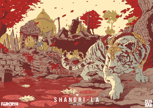 Beautiful illustration tribute to #FarCry4 from @nexusroku!Ready to collect thangkas and discover th