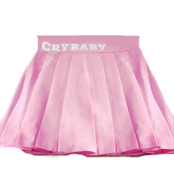 coquettefashion:  Pink Cry Baby Pleated Skirt Custom Sizing!  