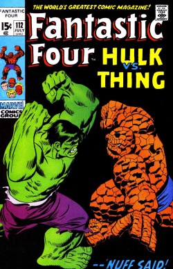 Themarvelwayoflife:  Original And Reprint. Fantastic Four #112 (1971) By John Buscema