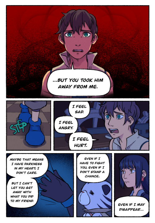 I was never really proud of my old comic on the Player’s speech, so I decided to redraw it, along wi