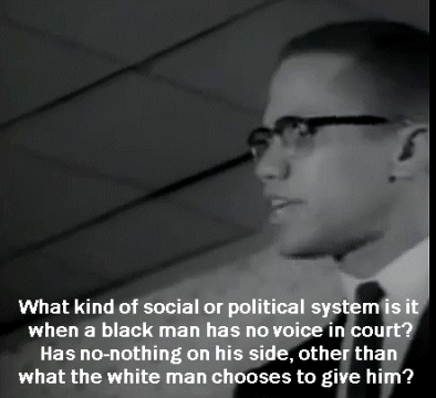 exgynocraticgrrl-archive-deacti:  Malcolm X on police brutality. 